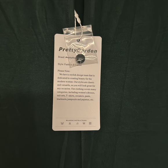 Pretty Garden Elegant Green Sleeveless Jumpsuit - Picture 3 of 7